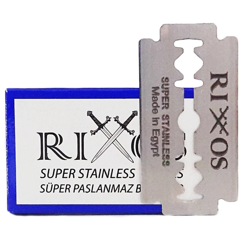 Rixos Super Stainless Double Edge Razor Blades 1 Pack/100 Pcs