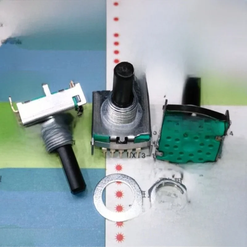 Interrupteur rotatif à bande RS17, 1 pôle, 3 4 5 6 7 8 positions, engrenages de Conversion pour petits appareils ménagers, arbre 10 broches 15/20MM, 2 pièces