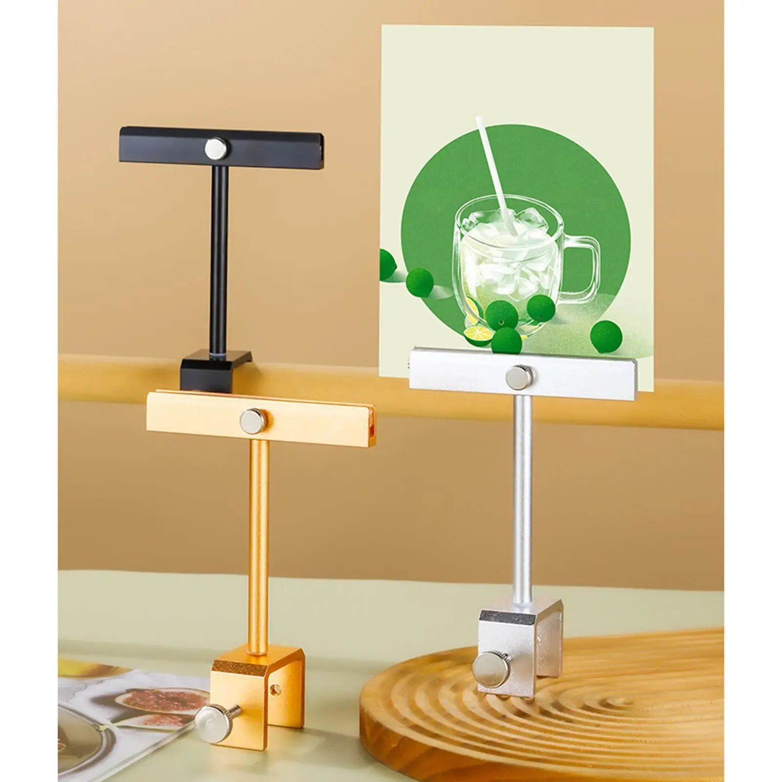 

Sign Holder Clamp Label Holder Merchandise Sign Clips for Clothing Store Retail Shop Office Business Exhibition Malls