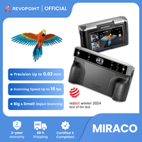 Revopoint MIRACO 3D Scanner for 3D Printing Handheld, Up to 0.02 mm precision,for Small to Large Objects, 3d Scanner Camera 16GB