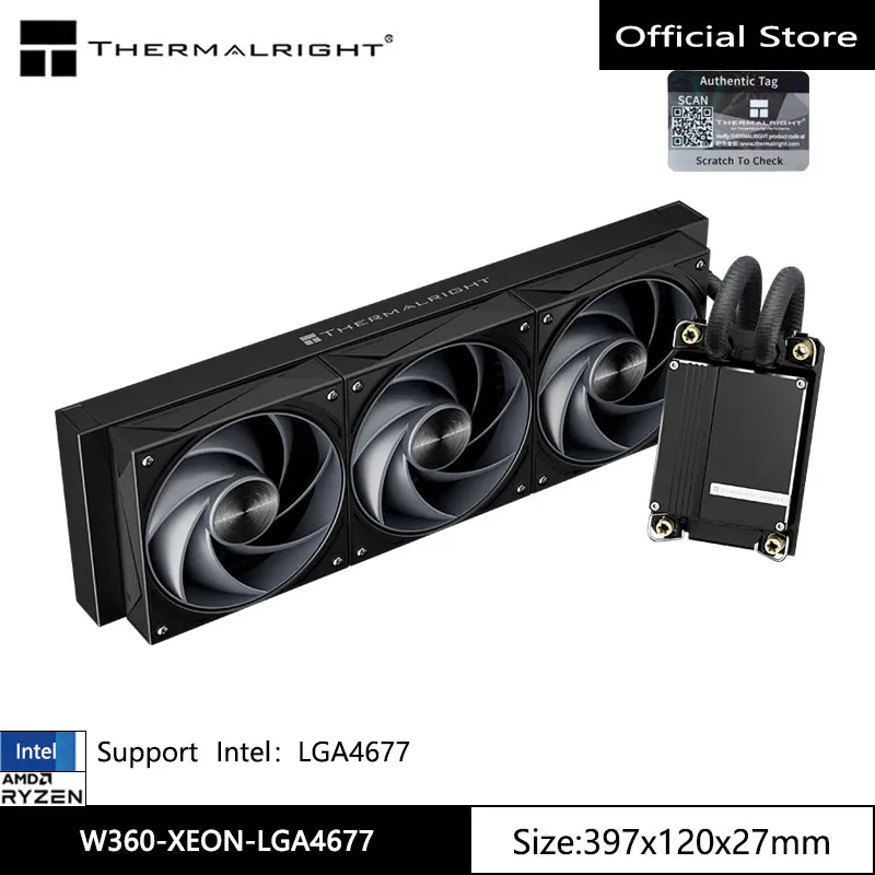 

Thermalright W360-XEON-LGA4677/4189 Server integrated water cooling radiator/suitable for 4th/5th generation XEON processors