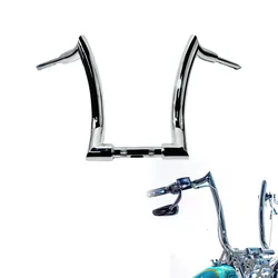 Motorcycle 1.5inch Goat Horn Handlebars for Harley Heritage Deluxe Softail Fat Boy Breakout Road King Custom Handlebar