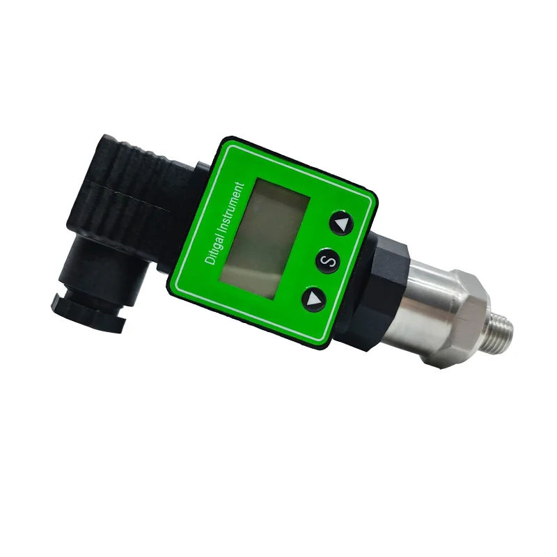 Pressure Transmitter with LCD Display G1/4 12-36V 0-10V 0.5% 0-600bar Optional Stainless Steel Pressure Transducer Sensor