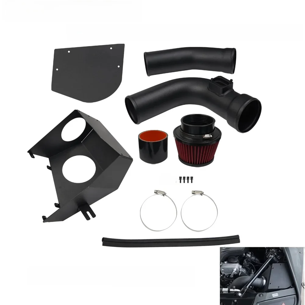 Voor 2012-2016 BMW F10 520i 528i 2.0L N20 1Set Koude Luchtinlaatsysteem IP-1042-BK - afbeelding 2