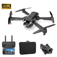 4K Toy Drone With Camera Foldable Four-Way Obstacle Avoidance Rc Aircraft Quadcopter Wide-Angle HD Camera Children's Gifts Toys