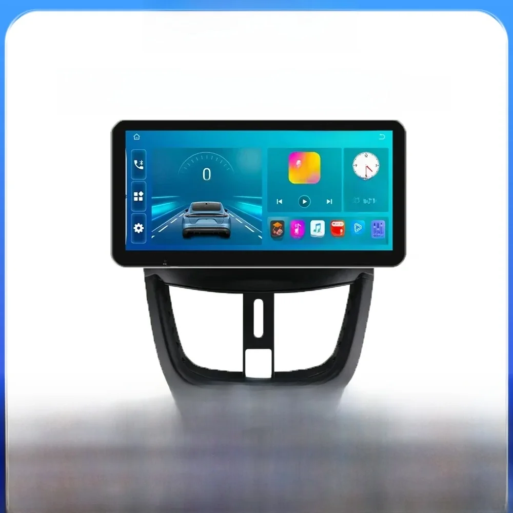 ossuret Android Auto Radio Voor Peugeot 207 207cc 207sw Carplay 2006 -2015 Autoradio 2 Din Multimediascherm Video Gps 2din Audio - afbeelding 2