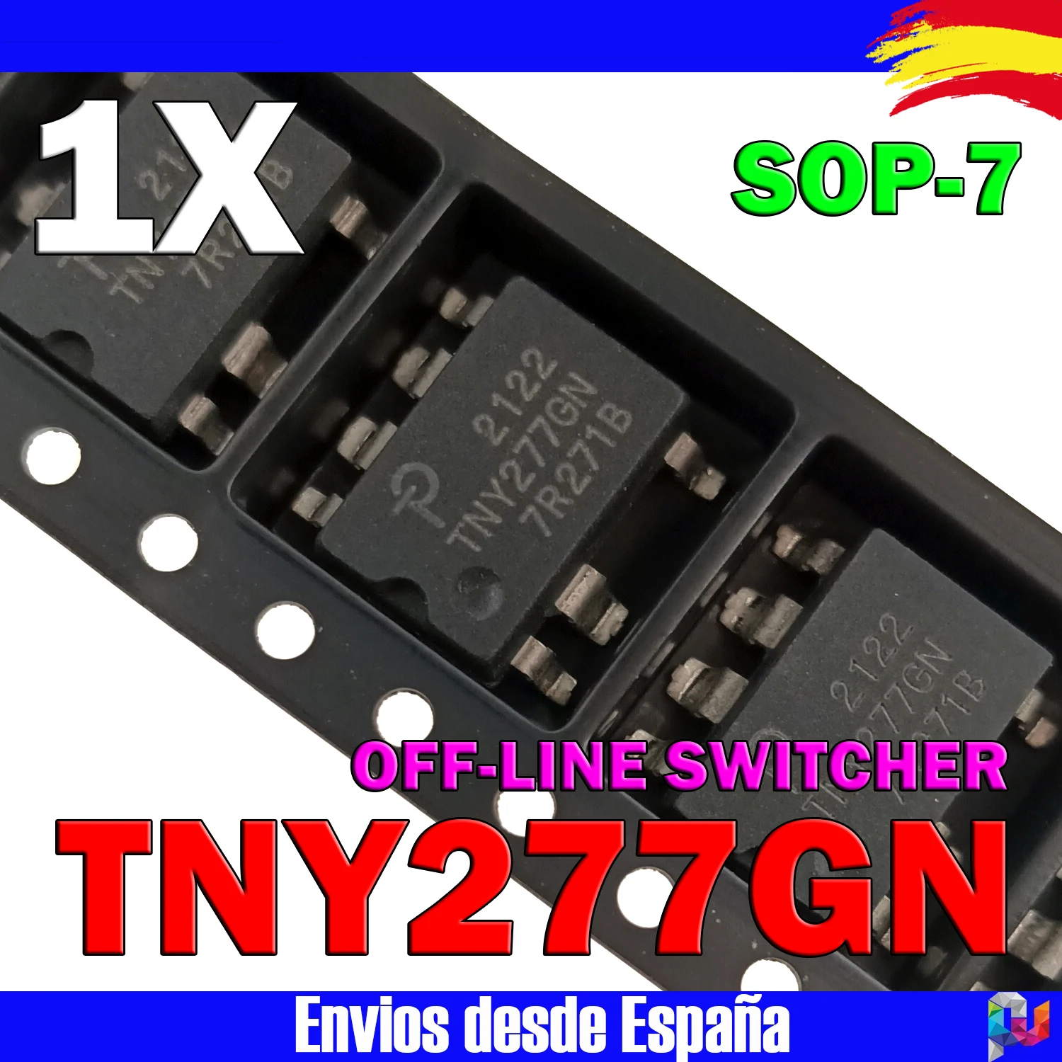 1x TNY277GN TNY 277GN OFF-LINE SWITCHER SOP-7