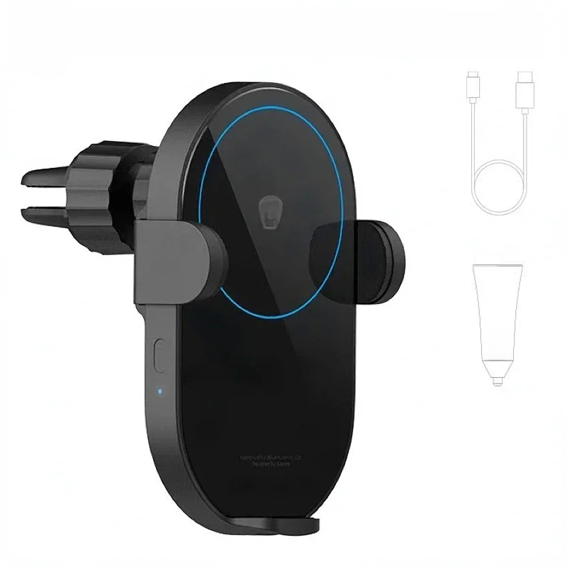 Originele Xiaomi 30W Max draadloze autolader Auto snel snel opladen Ondersteuning Power-Off en inductieve uitbreiding Telefoonhouder - afbeelding 2