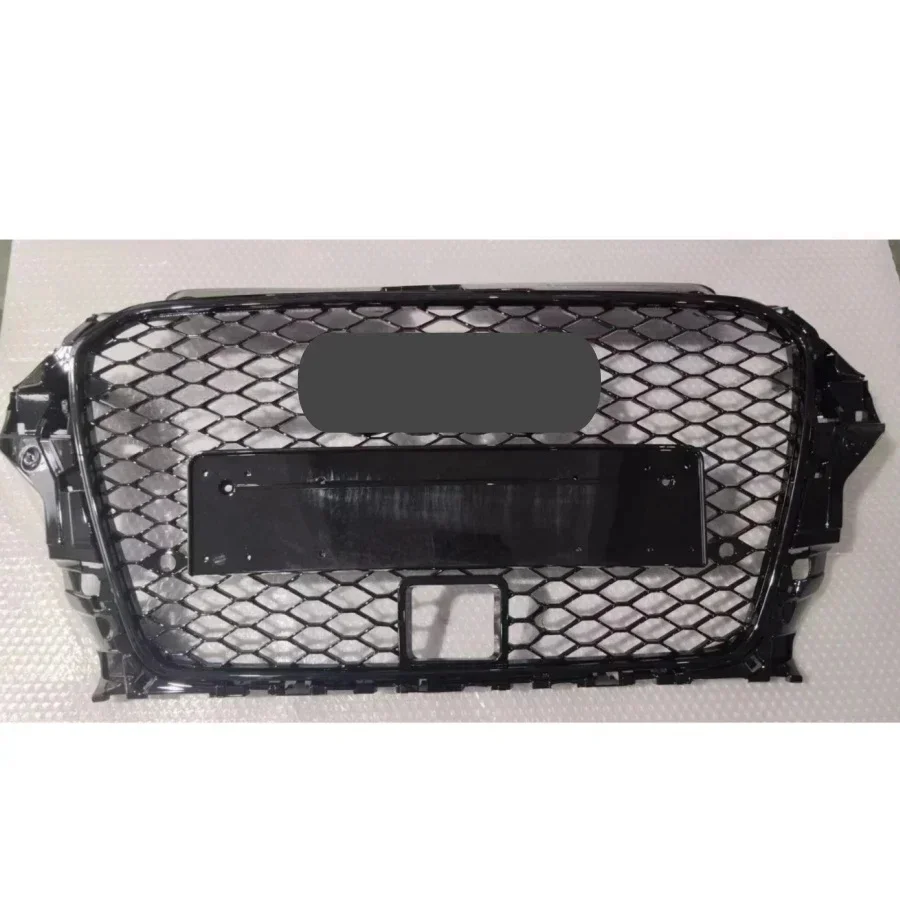 Racing Grills Grille Motorkap Auto Voorbumper Grill Centrum Grille Voor Rs3 Grill Voor Audi A3/S3 8V 2014-2016 Met Acc Cut - afbeelding 2