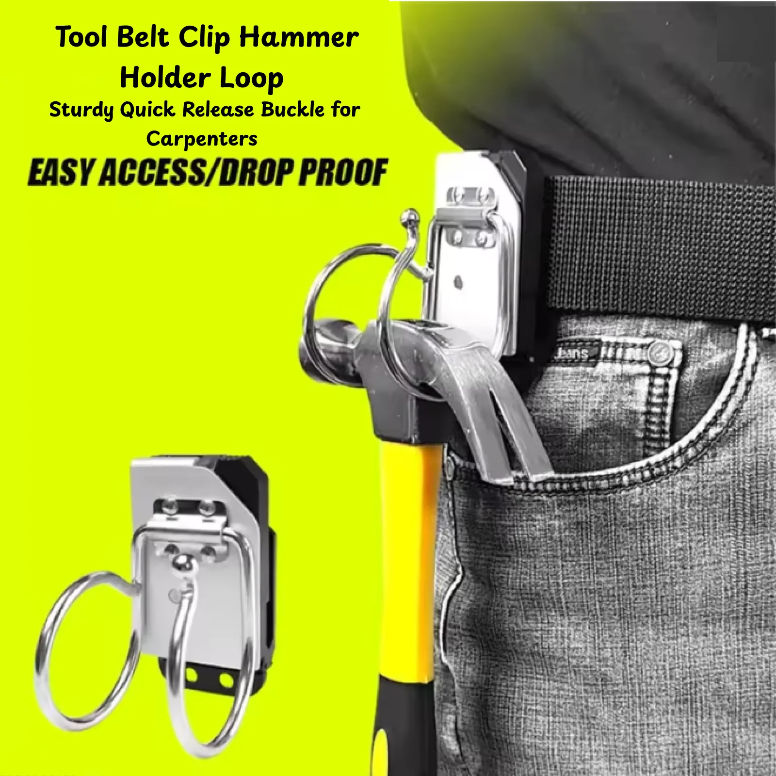 1 Pc Tool Belt Clip…
