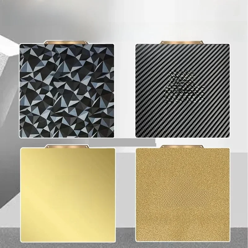 Pei Sheet 180x180 Dla KINGROON KP3S Pet Peo Pey Magnetic Build Plate Sping Steel 3d Printer Podgrzewane łóżko — zdjęcie produktu 7