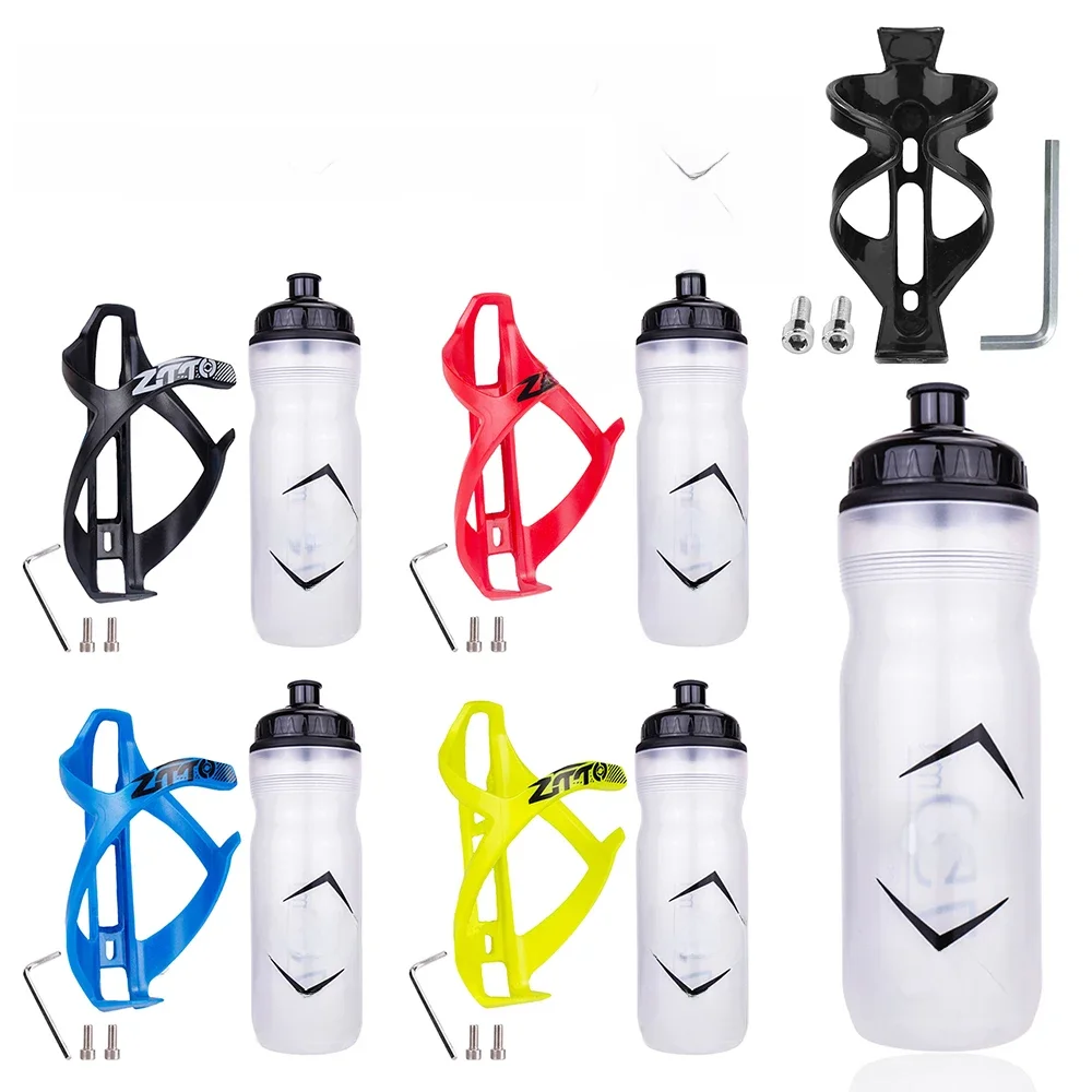 AliExpress Shunmaii 750ML Bicycle Water Bottle with Holder Mountain Bike Bottle Sports Water Bottle for Outdoor Cycling for MTB Road Mountain Bike
