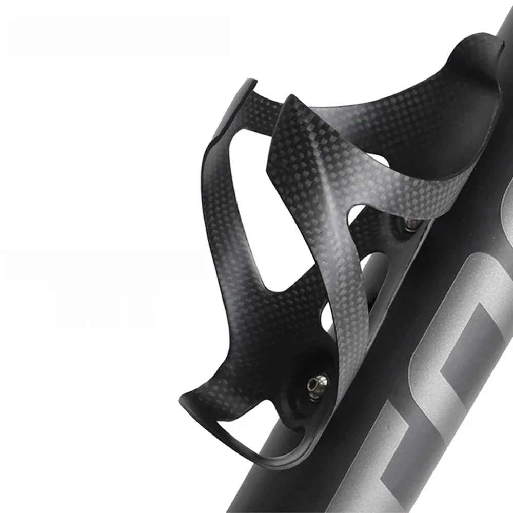AliExpress NONE TOSEEK 3K Full Carbon Fiber Bicycle Water Bottle Cage Ultralight MTB Bike Road Bicycle Bottle Cage Matte/Glossy Cycle Equipment