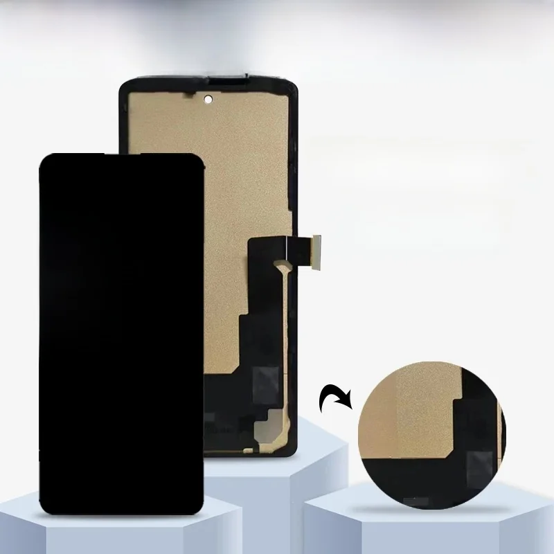 Wyświetlacz LCD z ekranem dotykowym i digitizerem do Google Pixel 6A GX7AS, GB62Z, G1AZG, GB17L, Pixel 6a LCD z ramką, w 100% przetestowany. — zdjęcie produktu 7