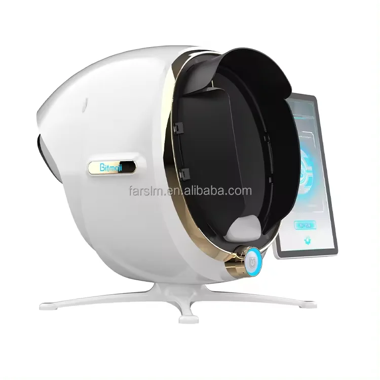 2024 MJ Portable AI Smart 3D Skin Analyzer Skin Test Magic Mirror Scanner Facial Home Use Deep Skin Analyzer Machine