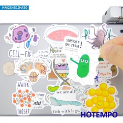 20/30/50Pieces, Natural Science Graffiti Biology Style Stickers, for Scrapbook Diary Luggage Car Phone Laptop Funny Sticker Pack