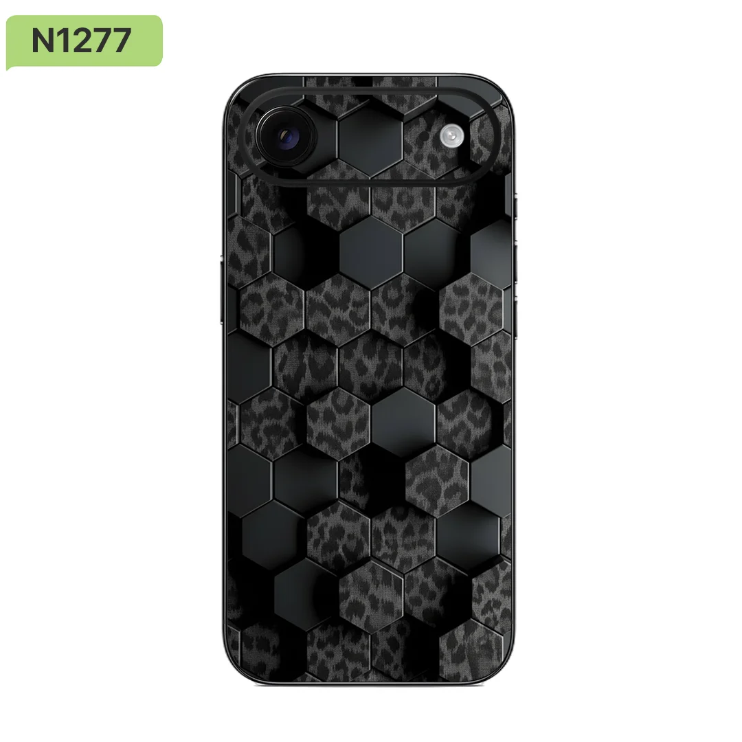 شارات تغليف الجلد لهاتف iPhone 17 Air - مجموعة Nexa Skins IA046 - ملصقات فينيل للهاتف المحمول