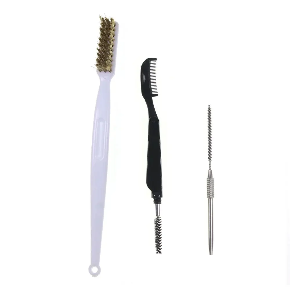 Brosse de doublage de dents en fil de cuivre 2 en 1, peigne et brosse Dub, outil d'attache de mouche pour râteau à travers les matériaux de doublage, 1 pièce