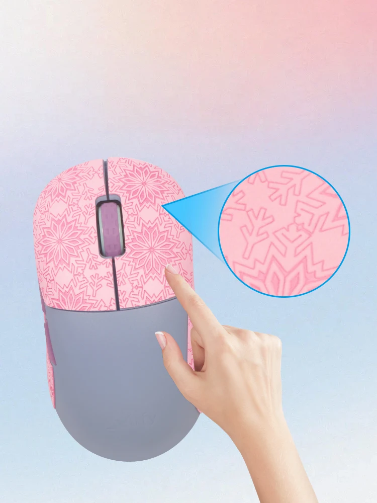 الفئران ملصق مكافحة زلة ماوس ملصق ل Xtrfy M8W ماوس لاسلكي كامل/نصف غطاء نمط الثلوج