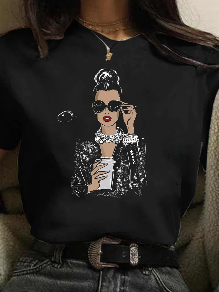 Maycaur offres spéciales imprimé femme T-Shirt femmes mode graphique imprimé T-Shirt Harajuku Style coréen manches courtes vêtements femme