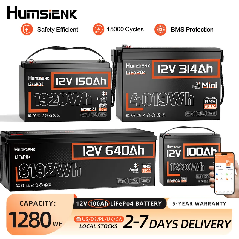 Humsienk 12V 100Ah …