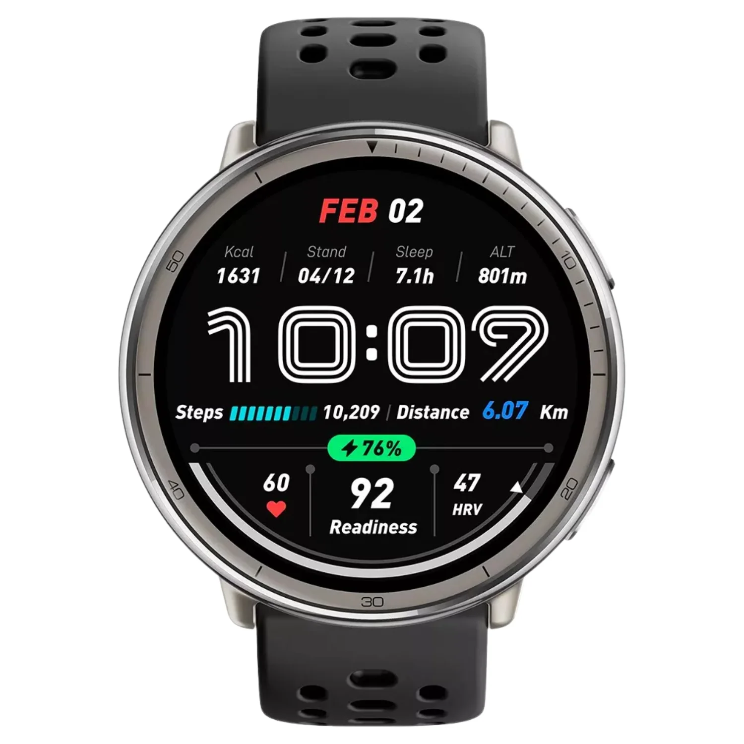 ساعة ذكية Amazfit Active 2 GPS 10 أيام مقاومة للماء لنظام Android Apple iPhone SmartWatch للياقة البدنية #2