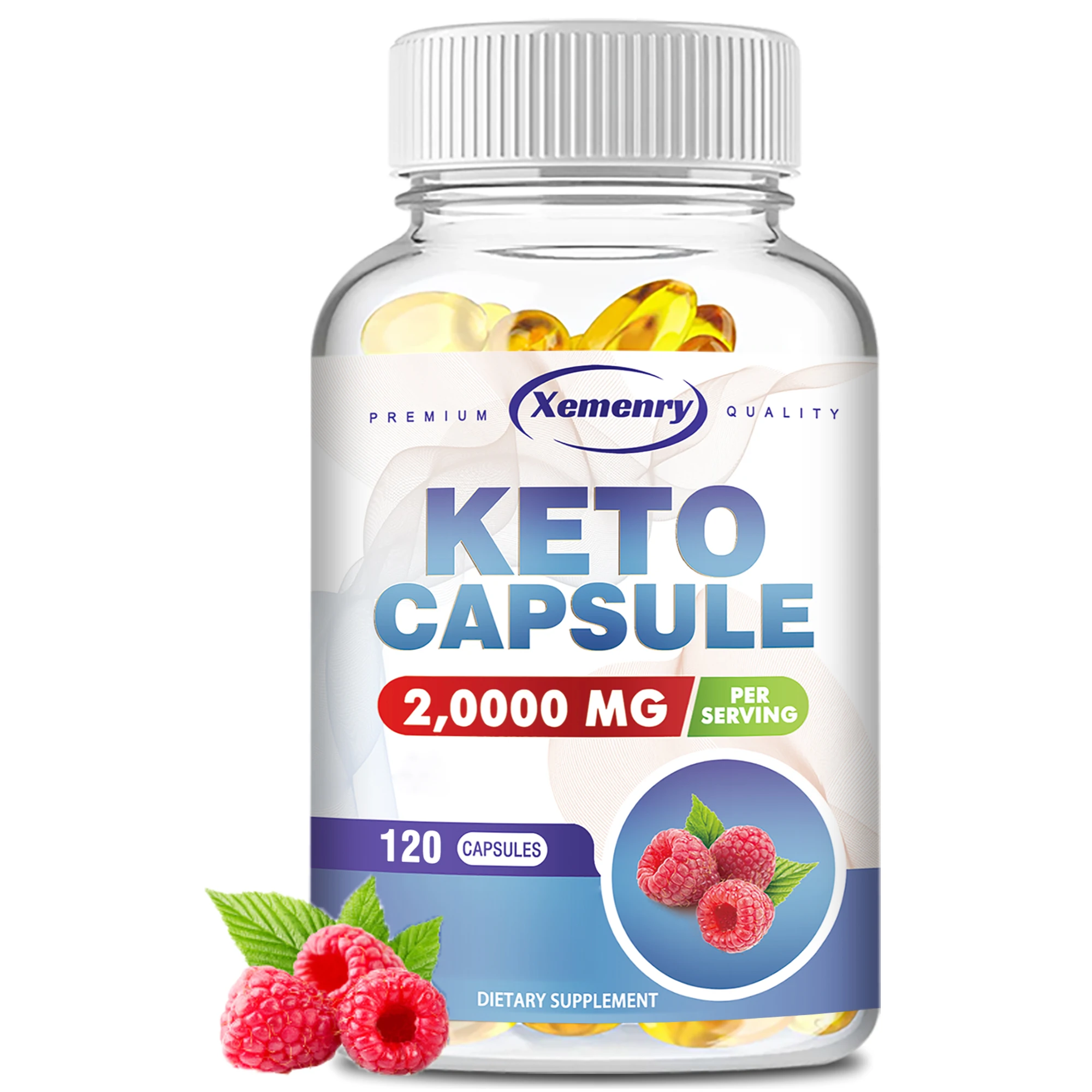 Keto Supplement - Supports Healthy Eating, Weight Management, Supports Immunity - 120 Capsules