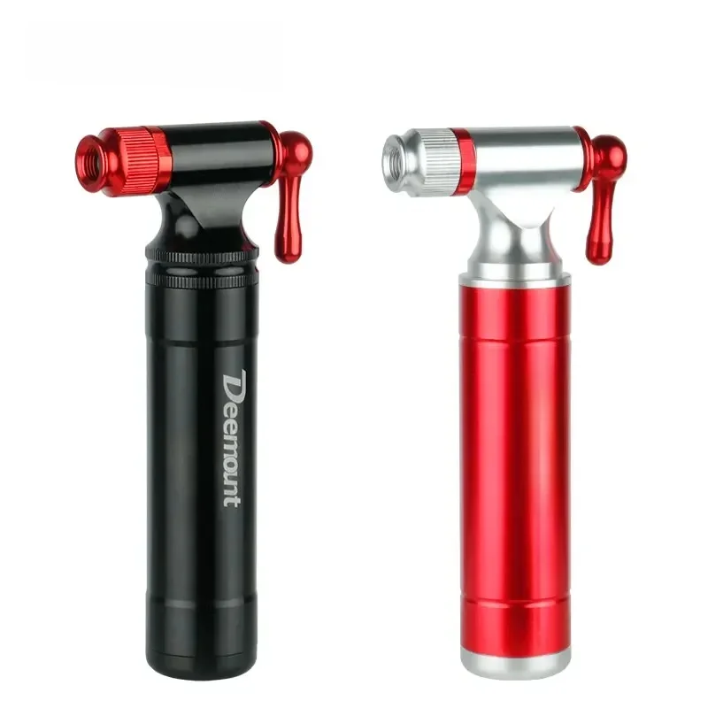 AliExpress DEEMOUNT CO2 Pump for Bicycle Schrader Presta Valve Bike Tire Inflator Applicable to Threaded 16g 12g 8g Cylinder Unthreaded 16g Tank