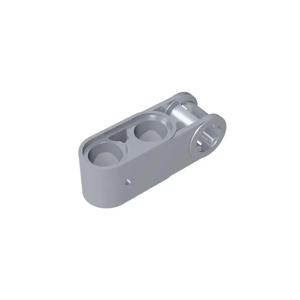 Gobricks 10 pièces briques axe technique et connecteur à broche perpendiculaire 3L avec 2 trous de broches Compatible avec 42003 assembles