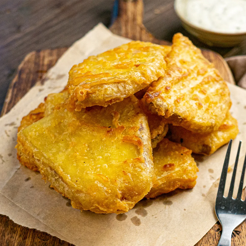 Patatas fritas crujientes hechas a mano, 1 kg: perfectas para refrigerios, Tteokbokki y freidoras de aire