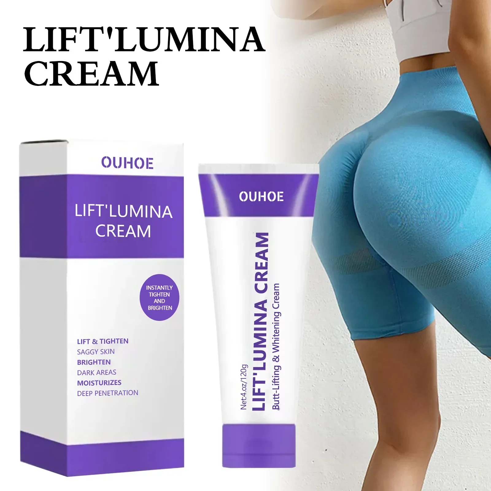 Buttock Enhancement Cream Improve Relaxation Sexy Big Ass Liftting Firming Lines Bums Fast Enlarger Growth Hip Tightening Lition