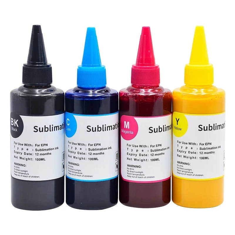100ml Sublimation Ink for Epson C88 C288 ET2650 ET2720 WF40 WF310 WF3640 WF7120
