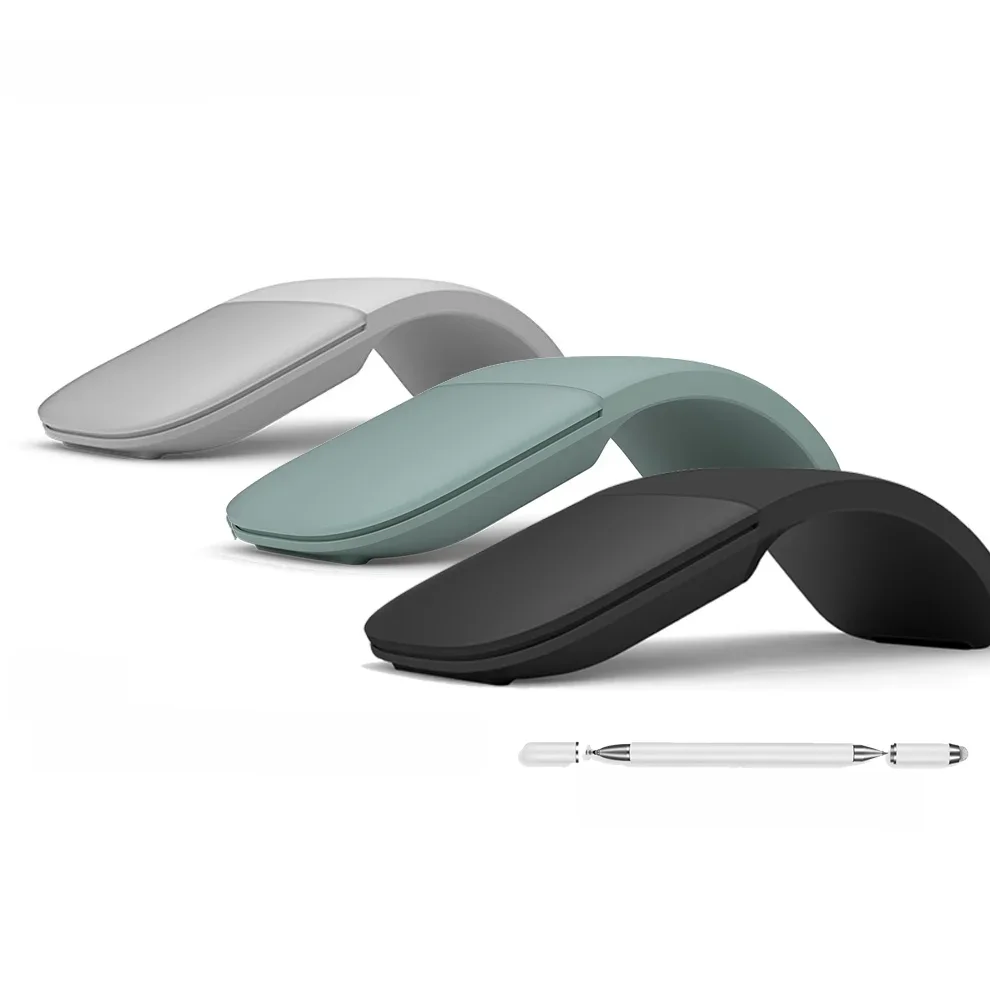 Souris tactile Arc Bluetooth pour Microsoft Surface souris ergonomique sans fil ordinateur souris Laser silencieuse 3D pour ordinateur portable Windows