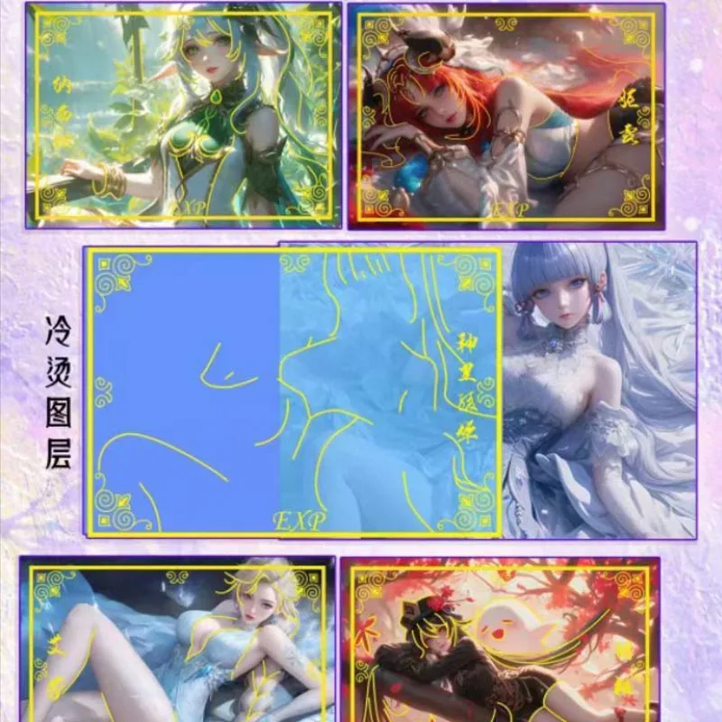 Wholesales Goddess Story Collection Cards Premium ACG Anime Beautiful Sexy Character Booster Box Collectible Trading Cards