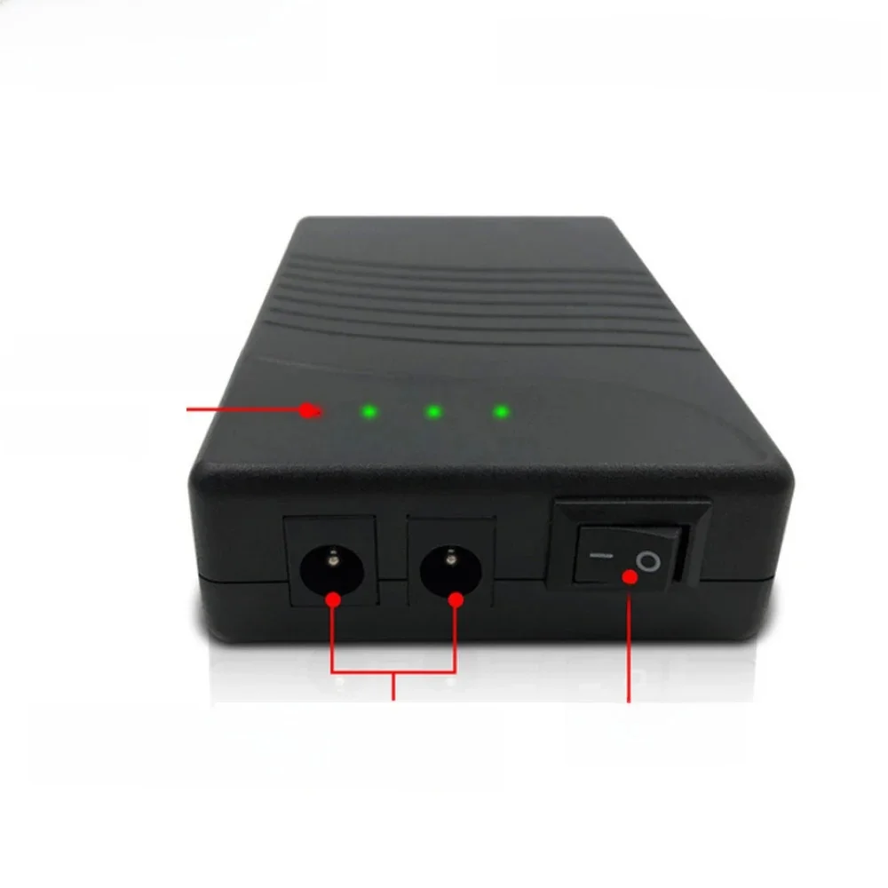 2025 NEW 12v 18650 3400mAh Lithium ion Battery pack 3S1P double DC 12.6V  Mobile power With 5521 cable and charger