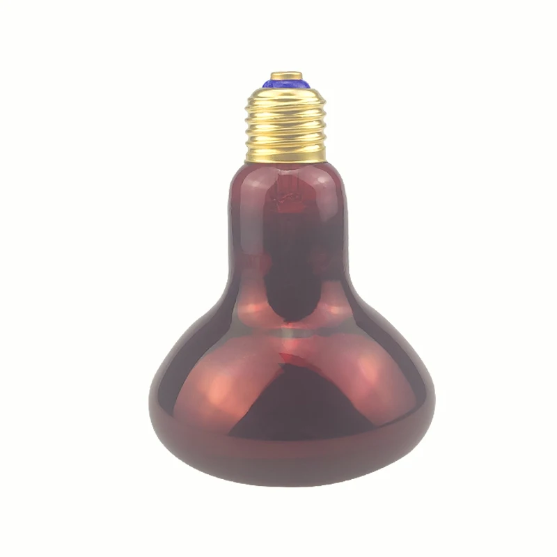 BONGBADA Infrared Lamp E26 120V~230V 100w~275w Therapy Bulb, Red Hard Glass, Waterproof Explosion-Proof for Physiotherapy