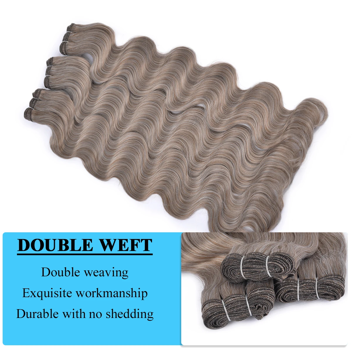 22 zoll Körper Welle Groß Synthetische Wasser Welle Haar Extensions Weiche Ombre Bunte Gefälschte Haar Tiefe Welle Locken Haar Bundles Für frauen