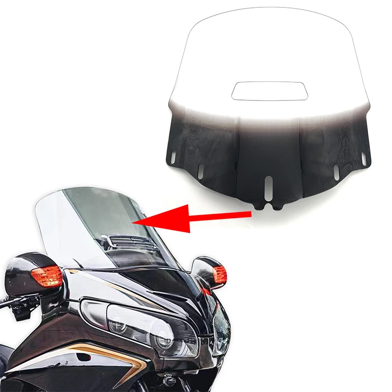 Motorcycle Windscreen Windshield GL1800 Fresh Air Vented Wind Screen Accessories For Honda Goldwing GL1800 F6B 2001-2017