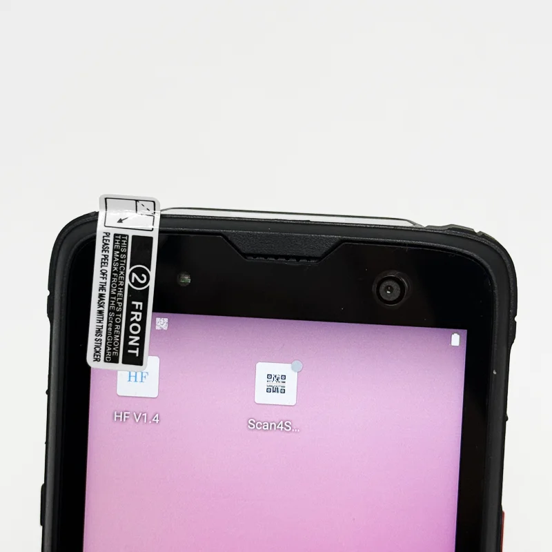 Terminale PDA 4G per lettore portatile Android RFID con scanner di codici a barre NFC robusto 860-960Mhz per magazzino