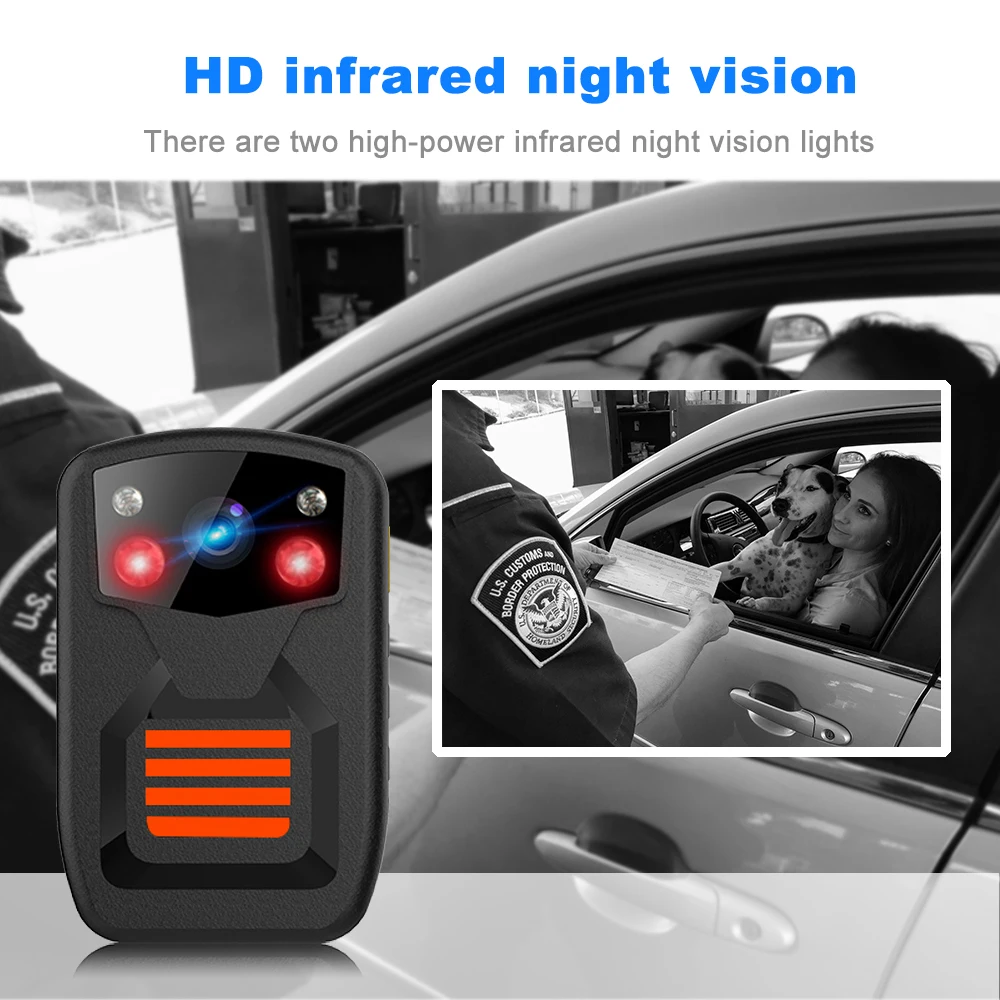 HD 1440P Night Vision CCTV Guard Law Enforcement Equipment Portable Security Surveillance Video Recorder Mini Police Body Camera