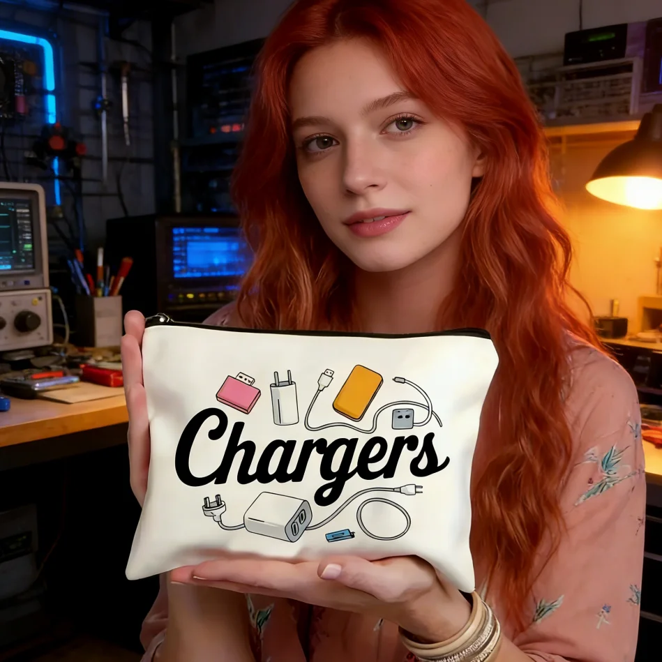 1Pc Digital Charging Accessori - Travel Accessories Toiletry Bag review and price