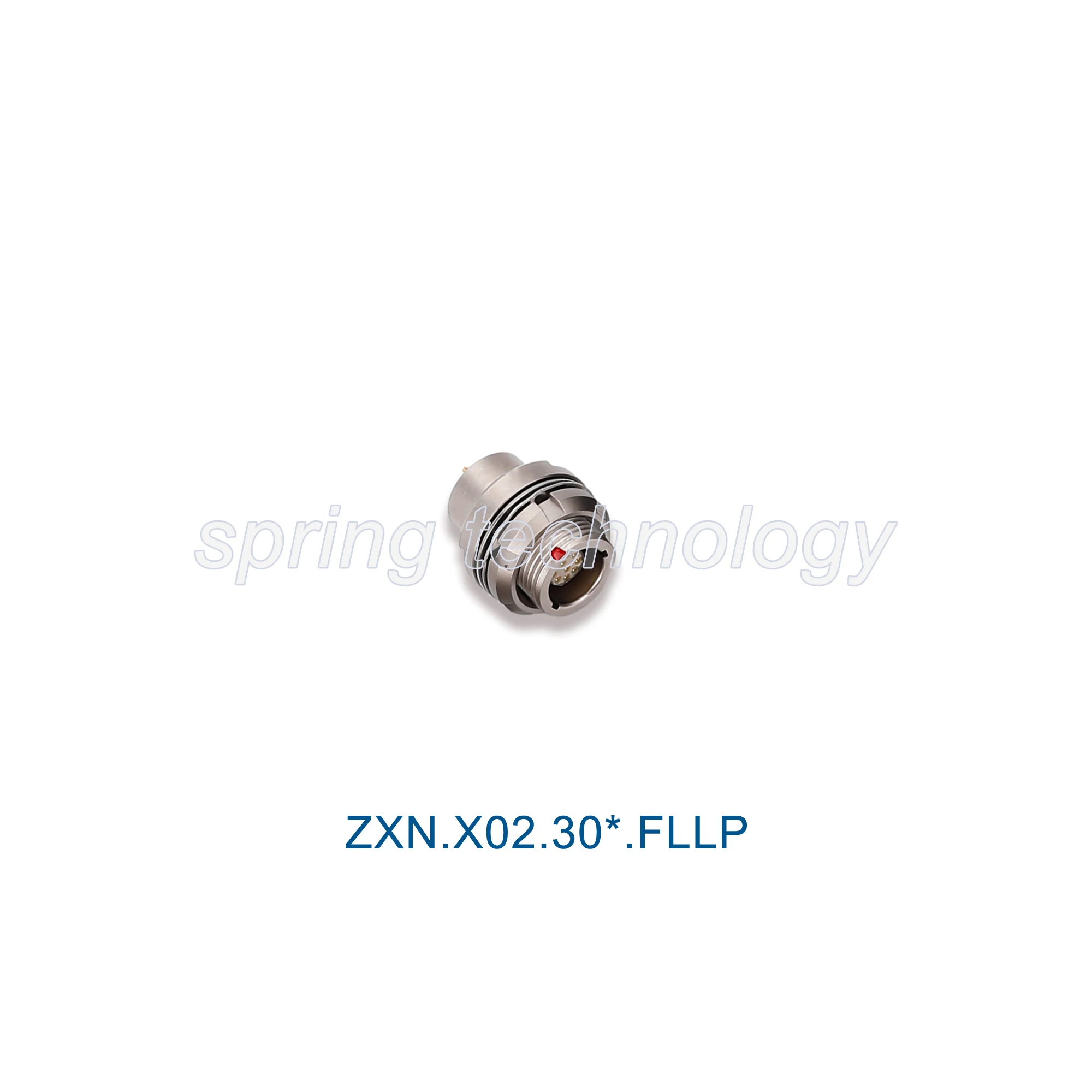 FX Series ZXN.X02 Push-pull Multipole Ethernet Socket, Highspeed needle contact for transmit common data transmission protocols