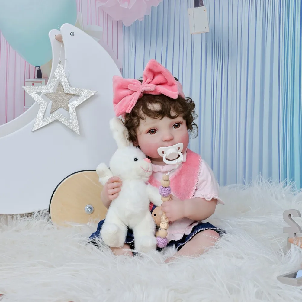 ตุ๊กตาเด็กทารก Cloveray ขนาด 20 นิ้ว แบบเหมือนจริง ทำจากไวนิลทั้งตัว น่ารักสุดๆ เนื้อนุ่ม คุณภาพสูง งานแฮนด์เมด ของเล่นเด็ก ของขวัญวันเกิด