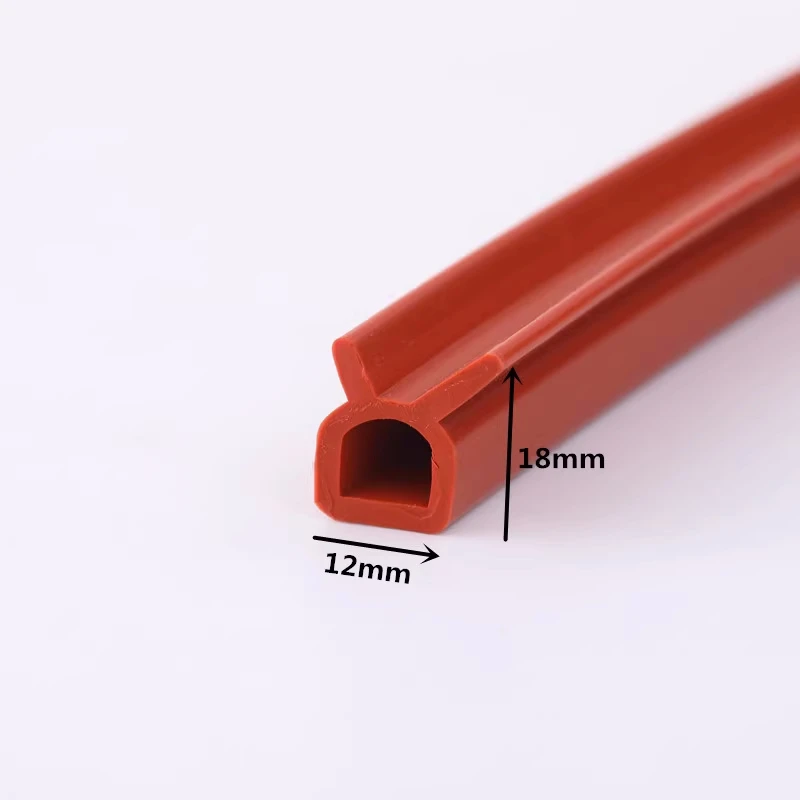 Custom Silicone Extrusion Profiles,High-Temperature, Waterproof Seals for Rotary Oven Automotive Electronics Weatherstrip
