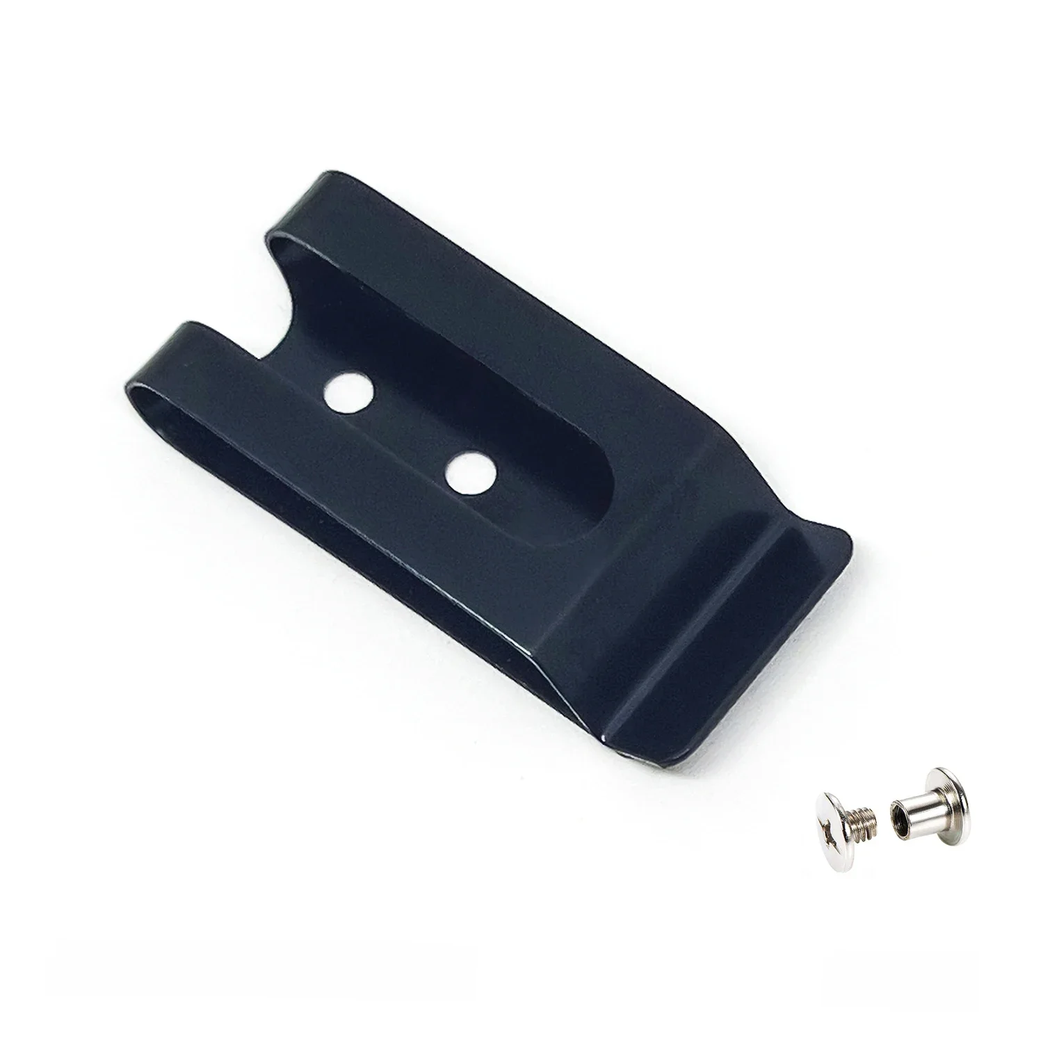 ZENTEII Clip de ceinture en métal fermoir artisanal en cuir étui à ressort crochet boucle porte-clés couteau tactique gaine taille pistolet étui