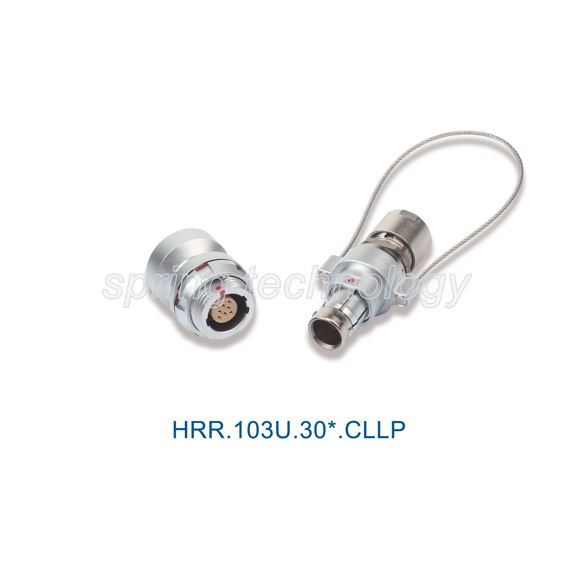 HRR.103U Push-pul Watertight Ultimate Series Socket, HRR.103.302/303/304/305/306/307/308/310/312/314/316 Panel Mounted Connector