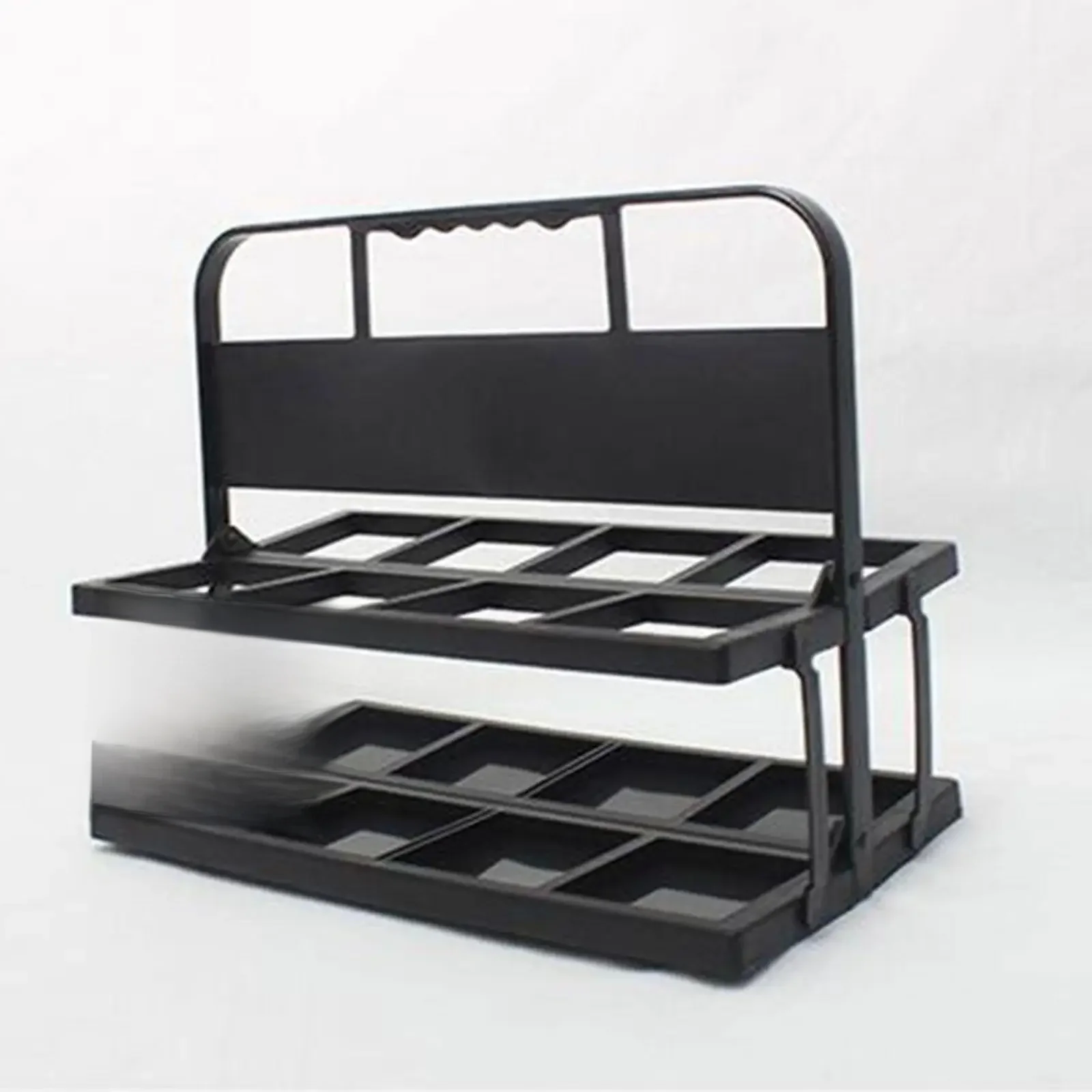 AliExpress Soccers Water Bottle Carrier Countertop Basket Handheld Gym Beer Rack Bike 8 Square Holes for Football Team Sports Hockey Soccer