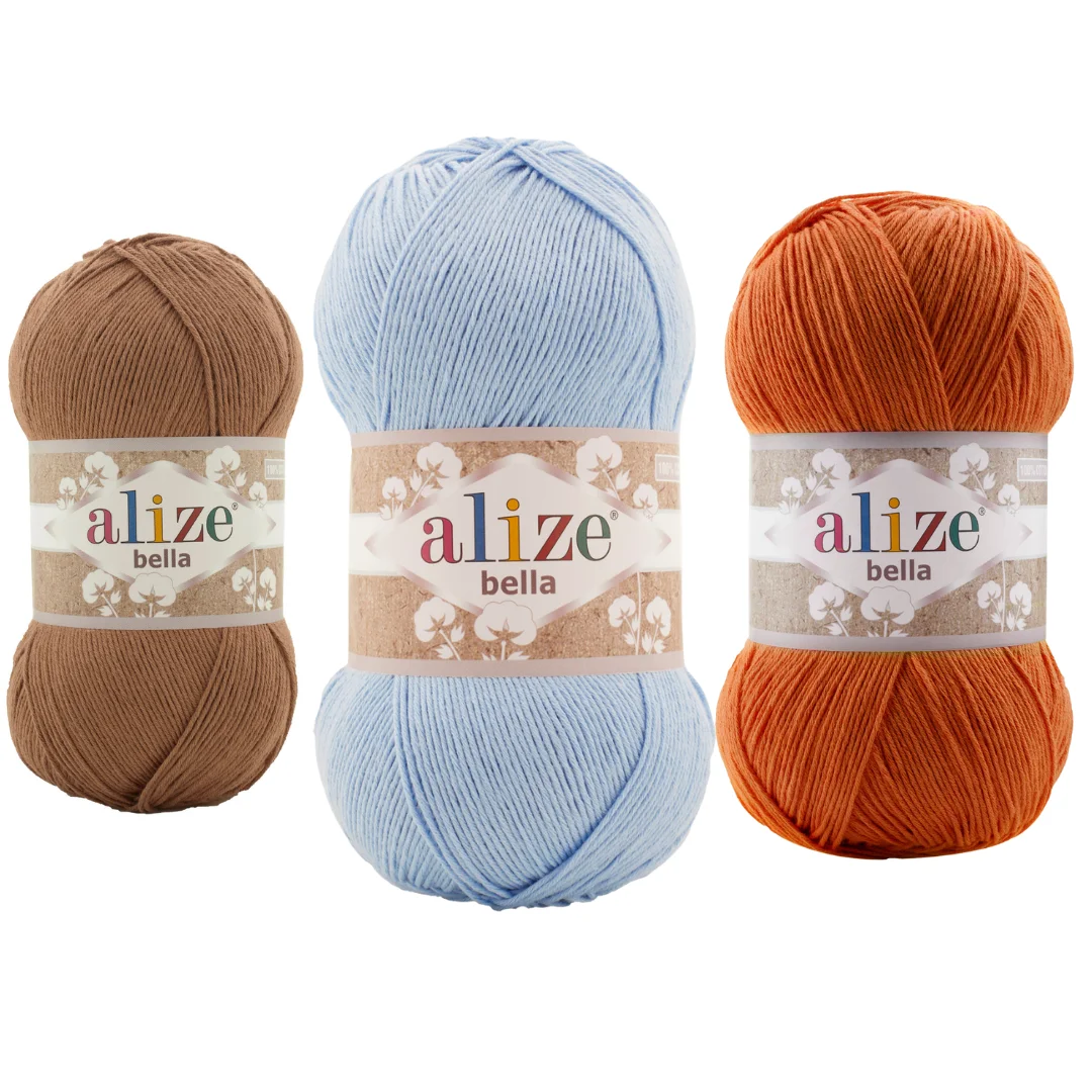 Alize Bella 100 przędza bawełniana DIY dzianina dziecięca na dzierganie ręczne szydełkowanie Amigurumi DIY dzianina dziecięca szalik ponczo sweter