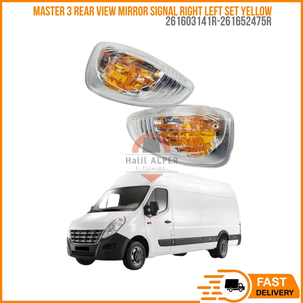 For Master 3 rear view mirror signal right left set yellow Oem 261603141R-261652475R fast delivery high quality reasonable price