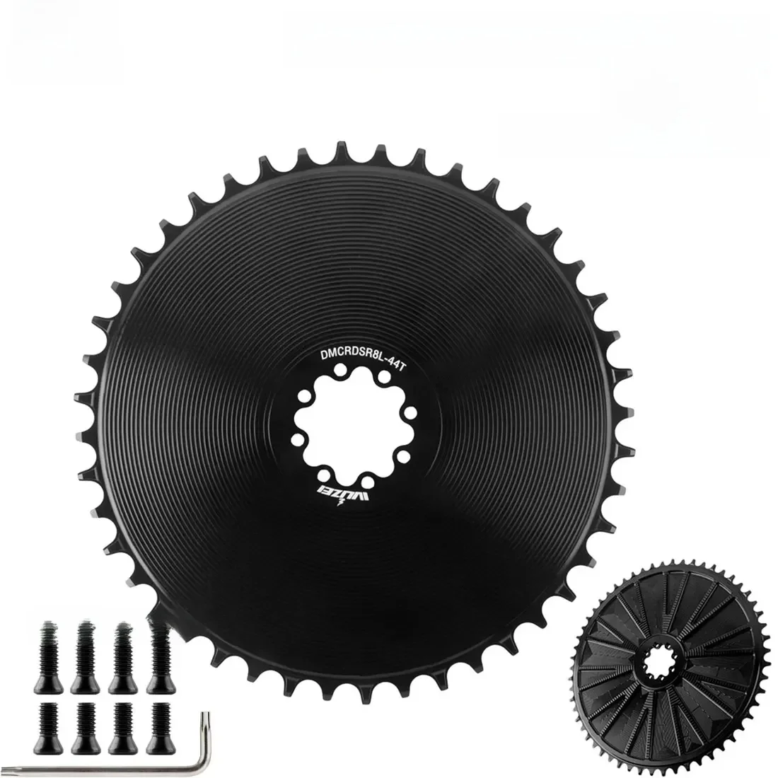 AliExpress NONE WUZEI 8 Bolts Chainring for SRAM AXS Force Red Direct Mount Road Bike Chainwheel 40 42 44 46T48T8 Bolt Narrow Wide Crown